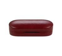 Étui de rangement pour lentilles de contact - Boîte de rangement portable en cuir synthétique à 2 couches pour lentilles de contact et accessoires de lunettes | Étui de voyage compact pour l'école