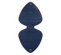Étui de rangement pour médiators de basse, sac de rangement portable en cuir synthétique pour guitare acoustique, électrique, basse, bleu, Refer to description, Unisexe
