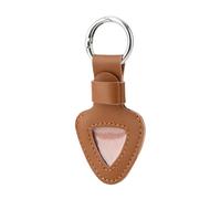 Étui de rangement pour médiators de guitare en polyuréthane avec fermeture magnétique, pochette portable compacte pour 1 à 5 médiators, sac d'accessoires pour musiciens, marron, Unisexe