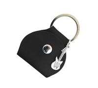 Étui de rangement pour médiators de guitare, étui de rangement pour médiators, pendentif de sac, sac de pic de guitare, voir la description, cuir synthétique, Noir , Voir description, Voir description