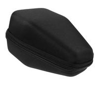Étui de Rangement pour Microphone Portable, Paquet Noir EVA Antichoc | Valisette Moderne et Portable, Protection Imperméable, Rangement Polyvalent pour Micro, Format Compact