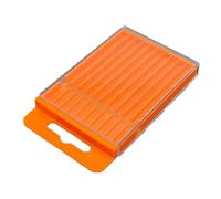 Étui de rangement pour outils de protection - Construction flexible et pliable pour les espaces restreints - Coque de rangement pour embouts