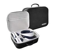 Étui de rangement pour PS VR2 - Étui de transport rigide en EVA pour PS VR2 tout-en-un VR et accessoires, parfait pour les voyages et le rangement à la maison, Noir , Housse de protection