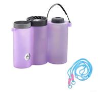 Étui de rangement pour Shark Chillpill FA022 - Sac de voyage portable avec séparateur amovible - Étanche - Coque rigide - 14,3 cm (violet)