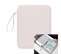 Étui de rangement pour tablette, compatible avec Apple iPad Air Pro 10", 10,1", 10,2", 10,5", 11", Apple iPad Air Pro, Amazon, Huawei Matepad, Lenovo, Microsoft Surface Go, Samsung Galaxy Tab (rose
