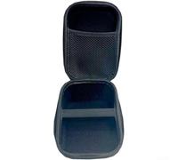 Étui de rangement pour tensiomètre avec coque rigide en EVA et doublure en velours doux, protection contre les chocs et compartiments organisés pour un accès facile (noir + noir)