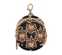 Étui de rangement pour tétine de bébé fille avec fermeture éclair et dragonne à clip, pochette de rangement pour tout type de chose