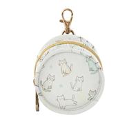 Étui de rangement pour tétine de bébé Motif chat coquin Vert