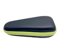 Étui de rangement pour tondeuse à barbe OneBlade QP2530 QP2520 - Boîte portable robuste en EVA rigide - Noir 19 x 7 x 6 cm