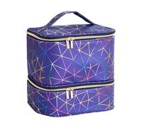 Étui De Rangement Pour Vernis À Ongles - Sac De Rangement Pour Manucure,Étui De Transport Pour Vernis À Ongles, Organisateur De Stockage D'ongles, Séparateurs D'éponge, Organisateur De Sac De Vernis À