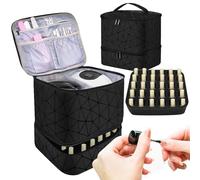 Étui De Rangement Pour Vernis À - Sac De Rangement Double Couche Pour Vernis À, Étui De Transport Durable Pour Et Kits De Manucure, Idéal Pour Un Usage Domestique Et Professionnel