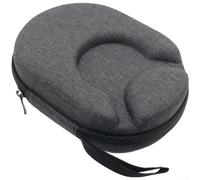 Étui de rangement résistant aux chocs pour casques à conduction osseuse Shokz OpenRun Pro 2 pour mini écouteurs sans fil, pochette de voyage noire (gris foncé)