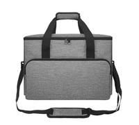 Étui de rangement résistant aux déchirures pour centrale solaire avec plusieurs compartiments pour câble de charge, adaptateur, accessoires, sac de générateur solaire