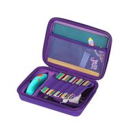 Étui de Rangement Rigide Compatible avec le Kit de Stylo 3Doodler Start+ Essentials - Coque en EVA Durable pour Stockage d'Filaments, Câbles et Accessoires d’Activités Artistiques