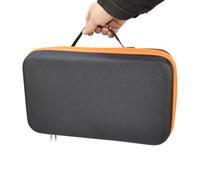 Étui de rangement rigide en EVA - 36 x 20,5 x 11 cm - Étanche - Avec fermeture éclair sécurisée - Kit d'outils multifonction robuste pour tronçonneuse, perceuse électrique, outils de bricolage et