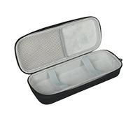 Étui de rangement rigide en EVA avec fermeture éclair pour micro, facile à ouvrir et à fermer, Intérieur gris