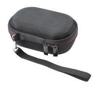 Étui de rangement rigide en EVA pour souris Logitech M750, M650, M720, M330 - Sac de transport antichoc avec double fermeture éclair et sangle pour accessoires, bleu (noir)