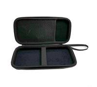 Étui de rangement rigide en EVA pour TI-84 Plus-For, TI-Nspire CX II CAS, pour calculatrices TI-83 Plus, sac de voyage antichoc avec poche en maille et dragonne, noir