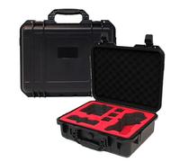 Étui de rangement rigide étanche pour télécommande DJI Mavic 4 Pro et RC Pro 2, prend en charge les batteries et les hélices, sac de transport portable avec bandoulière, Noir , Étui de protection