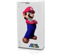 Étui de rangement rigide - PDP - Super Mario - Nintendo DS Lite - Blanc - 12 jeux - 2 stylets