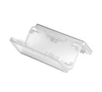Étui de rangement rigide pour cartouches de jeu, blanc, Beauté de masse | Organiseur de poche pour le transport de cartes de secours, le placement des tiroirs, l'utilisation de voyage et le rangement