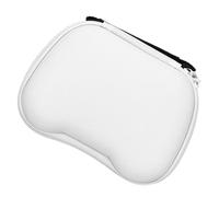 Étui de Rangement Rigide pour Contrôleur de Jeu, Portable avec Fermeture éclair en Métal, étui de en Nylon pour Contrôleurs Série X S (Noir Blanc)