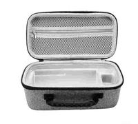 Étui de rangement rigide pour projecteur Freestyle 1ère 2ème génération : boîte de protection légère avec doublure douce pour l'extérieur avec compartiments pour câbles à distance 27 x 14 x 13 cm