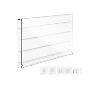 Étui de rangement transparent pour médiators de guitare, 32 emplacements, support mural, résistant à la poussière, en acrylique, adapté pour la décoration de la maison