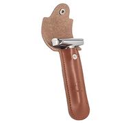 Étui de rasoir double tranchant en cuir véritable Parfait pour tout rasoir de sécurité. Garde votre rasoir et votre lame de rasoir en sécurité. Dessus extra large pour s'adapter à tous les types de