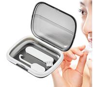 Étui de retenue - Étui pour prothèse dentaire avec outil de retrait d'appareil dentaire | Étui pour appareils de retenue, boîte de rangement pour appareils de retenue orthodontiques pour le Bellv