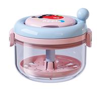 Étui de retenue rose avec tasse nettoyante, boîte de bain pour prothèses dentaires pour trempage, récipient de rangement portable à 3 couches avec plateau de drainage et miroir pour gardes-nuit