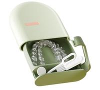 Étui de retenue - Support de retenue | étui protecteur buccal amovible pour dents fausses dents avec trous de ventilation - Boîte de rangement portable pour bretelles, étuis de rétention, vert