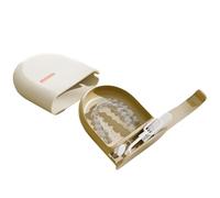 Étui de retenue - Support de retenue | étui protecteur buccal amovible pour dents fausses dents avec trous de ventilation - Boîte de rangement portable pour bretelles, étuis de rétention, Café