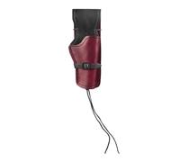 Étui de Revolver en Cuir, Housse d'arme de Poing Tactique, Fourreau pour Revolver Holster Médiéval Rétro en Cuir PU avec Boucle et Sangle Réglables pour La Chasse en Plein Air et Le Cosplay