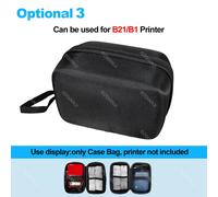 Étui De Sac Couleur Gris Noir Pour Niimbot D11 D101 D110 B1 B21 B203,Coque De Protection Pour Imprimante Thermique D'étiquettes - Type For B1 B21 B203