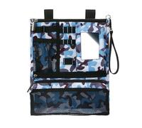 Étui de sac de balle de golf - organisateur multifonctionnel avec fermeture éclair | sac de rangement pliable et durable pour objets de valeur | Pour chariot de golf Pounch Ball Marker Custod, Bleu