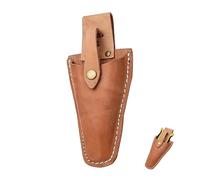 Étui de sécateur, étui à outils, pochette ceinture à outils en cuir durable pour sécateurs, ciseaux et couteaux, s'adapte aux ceintures à outils de 7,6 cm, fermeture à pression, crochet pour une