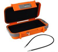 Étui de sécurité portable étanche avec serrure à combinaison pour les voyageurs actifs qui ont besoin d'un accès rapide et d'une protection solide pour les objets de valeur (E)