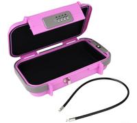 Étui de sécurité portable étanche avec serrure à combinaison pour les voyageurs actifs qui ont besoin d'un accès rapide et d'une protection solide pour les objets de valeur (F)