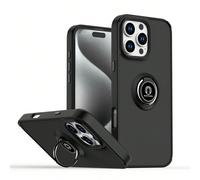 Étui de support de téléphone portable anneau pour doigt mode décontracté | Disponible en jaune/noir | Support réglable | Compatible avec 16-6/Pro/Pro Max/Plus, S8-25/FE/Plus/Ultra, téléphones - Pratiq