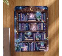 Étui de tablette en forme de bibliothèque florale, compatible avec iPad 9.7/10.2/10.5/10.9/12.9/Pro 11, 10e génération, compatible avec Samsung Galaxy Tab S6 Lite 10.4 pouces, compatible avec Kindle P