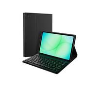 Accezz Accezz Étui de tablette portefeuille Bluetooth Clavier pour Samsung Galaxy Tab A11 Plus AZERTY / FR Noir Noir