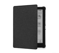 Étui de tablette, support magnétique pour Fire HD 8 pouces 13e génération, mise en veille automatique pour fonction de réveil, couleurs élégantes, protection en cuir PU (noir)