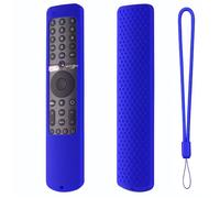 Étui de Télécommande en Silicone pour Xiaomi Mi TV P1 50 43 P1E Q1 75 Q1E 55 XMRM - 19 Housse de Protection Lumineuse pour Télécommande Vocale (Blue)