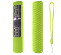 Étui de Télécommande en Silicone pour Xiaomi Mi TV P1 50 43 P1E Q1 75 Q1E 55 XMRM - 19 Housse de Protection Lumineuse pour Télécommande Vocale (Glow-in-The-Dark Green)