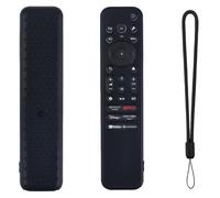 Étui de télécommande pour Sony RMF-TX810P/TX810U/RMF-TX811U/RMF-TX910U/TX920U Voice Remote Étui en silicone pour accessoire TV (Black Not Glow)