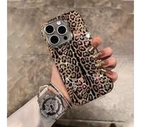 Étui de téléphone à imprimé léopard haut de gamme compatible avec iPhone 16 Pro Max/16/16 Pro/16 Plus/15/15 Pro Max/15 Pro/15 Plus/11/12/13/14 Pro Max/XS/XR/11 Pro/11 Pro Max/12 Pro/12 Pro Max/13 Pro/