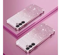 Étui de téléphone à la mode avec paillettes roses scintillantes, compatible avec Honor X9C/X8B/X8A, REDMI 14C/13C/Note14/16/15/14/13/12/11/6/7/8/XS/XS MAX/PLUS, Galaxy A26/S24/S23/S22/S21/S20/S10/S9/S