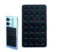 Étui de téléphone à ventouse double face - Support solide pour téléphone portable | Support compact mains libres pour smartphone pour selfies, enregistrement vidéo, chat, regarder des films, voyage