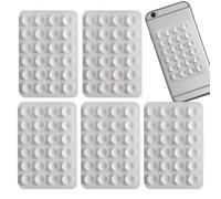 Étui de téléphone à ventouses, support de téléphone adhésif en silicone